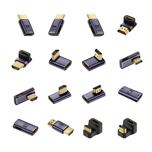 HDMI�ϊ��A�_�v�^ HDMI�I�X HDMI���X 8K 60Hz 4K 120Hz UHD 3D �X�g���[�g L�� U�� �ϊ��R�l�N�^ �����A�_�v�^�[ mini �}�C�N�� LED���C�g ���^ �����b�L�R�l�N�^