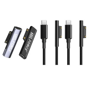 �[�d�P�[�u�� USB Type-C to Surface�p �ϊ��P�[�u�� 15V 3A 65W �^�u���b�g�p �d���P�[�u��