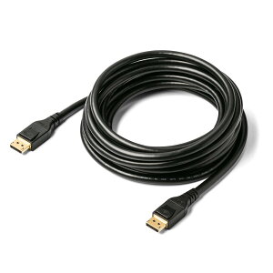 DisplayPort �P�[�u�� 2.1 80Gbps 4K120Hz 16K120Hz�Ή� �f���p �����]�� �����~�ߖh�~ �u���b�N �f���o�� �P�[�u�� �Q�[�� �f�� ����ҏW�p