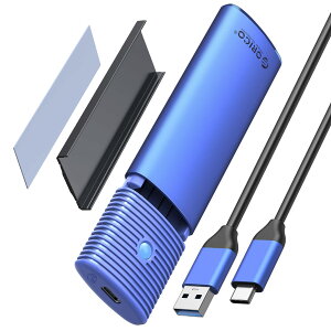 M.2 SSD�O�t���P�[�X NVMe PCIe�Ή� USB3.2 10Gbps �A���~�� �H��s�v 2230 2242 2260 2280�T�C�Y�Ή� 4TB�܂�
