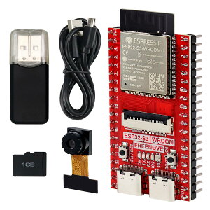 �J�������W���[�� �J���{�[�h ESP32-S3���� �}�C�R���{�[�h �d�q�H�� �v���O���~���O�w�K�p 2.4GHz Wi-Fi Bluetooth�ʐM�Ή� �g����� �����\���W���[�� �g�ݍ��݃V�X�e���p�p�[�c