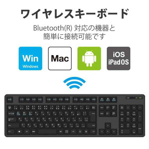 GR Bluetooth tL[{[h eL[t u X^ht }`yAOΉ iPad Surface ubN TK-FBM112BK