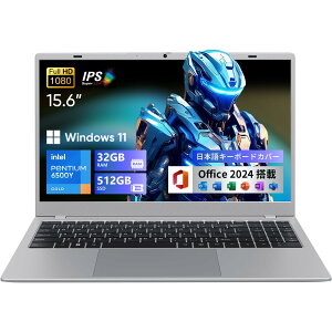 �m�[�g�p�\�R�� 15.6�^ 32GB 512GB Windows11 �t��HD IPS�t�� ���^ �É� �e���L�[�t�� ���{��L�[�{�[�h�J�o�[�t�� USB HDMI Type-C�Ή�