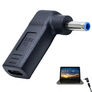 USB-C DC�ϊ��v���O 4.5×3.0mm �m�[�gPC�p PD�[�d�Ή� L���^ 100W �ϊ��A�_�v�^�[ ���s���Ή� �d���A�_�v�^ �ϊ��R�l�N�^