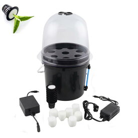 水耕栽培苗クローニングシステムキット 霧苗箱 8穴 5L 無土壌水耕栽培機器 苗栽培 エアロポニックス繁殖キット 水耕栽培栽培キット