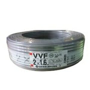 VVF�P�[�u�� 1.6mm 2�c 100m �D�F �d�� �d���p �Z��p �z����