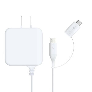 �}���[�d 2A TYPE-C microUSB 2in1 �X�N�E�F�A �X�}�z �[�d��