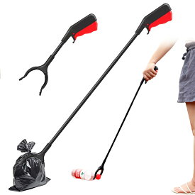 ゴミ拾いトング マジックハンド つかみ棒 30cm 60cm 80cm 100cm リーチャ 補助 道具 ハンド らくらく リーチ 滑り止め 伸縮 軽量 強力 耐久性 垂直 水平 握りやすい