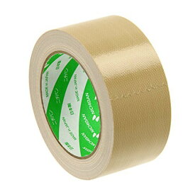 梱包用布テープ 幅50mm 25m巻 10個セット 中軽量物封かん用 テープ厚0.21mm 巻芯径76mm 基材ポリラミ 粘着剤ゴム系 無溶剤