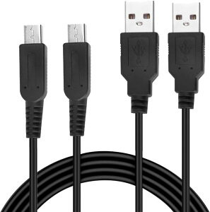 �[�d�� �P�[�u�� USB�[�d�P�[�u�� 1.2m �u���b�N �݊��i 3DS New3DS 3DSLL New3DSLL 2DS DSi DSiLL �Ή� �ėp�[�d�P�[�u��