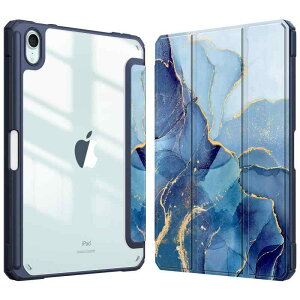 Fintie for iPad Mini 7 P[X (A17 Pro 2024) / iPad Mini 6 P[X 2021 8.3C` 7/6 obNJo[ Pencil [\ Pencil CX[dΉ O܃X^h X