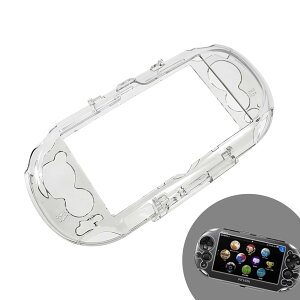 �ی�J�o�[ PSVita1000�p �P�[�X PC�f�� �N���A �y�� �h�o ���h�~ �Ռ��z�� �S�ʕی� �����h�~