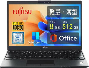 U937 13.3^FHD(1920x1080) - 7Core i5 vZbT[ - :8GB - SSD:128GB - WiFiBluetooth - WebJ - USB Type-C - HDMI - MS Of
