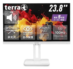 TERRA 2748W 27C` j^[ Œ 5N IPS  tHD 100Hz HDMI/Displayport/USB Type-C n[hEFAu[CgJbg 3W×2Xs[J[ wbhz[q X
