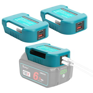 USB�[�d�A�_�v�^�[ 2�Z�b�g �R���o�[�^�[ �f���A��USB�|�[�g Type-C PD QC3.0 �o�b�e���[�z���_�[ �Ǌ|�� ���� �݂邵