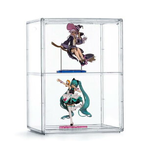 ���ԉ� �t�B�M���A�P�[�X ���[ �����W���P�[�X �}�O�l�b�g���� �R���N�V�����P�[�X �ςݏd�ˉ\ ��29.2×��25×����40cm �N���A