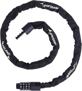 Sportneer ]  `F[bN ]Ԃ̌ 4_C ]ԃbN y 100cm d340g oCNbN pX[hRݒ JMsv  4mm `F[ _CbN h~ {