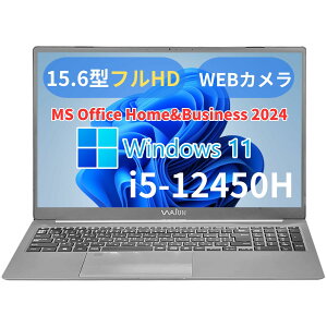 �m�[�gPC 15.6�^�t��HD 10�L�[ Win11 Pro Core i5-12450H WEB�J���� Wi-Fi 6.0�Ή� Bluetooth���� HDMI Type-C SSD