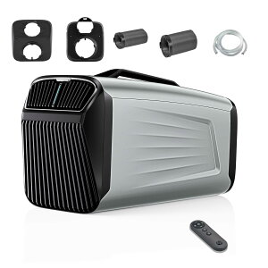 �|�[�^�u���G�A�R�� 5200BTU �ړ����X�|�b�g�N�[���[ AC100V 50 60Hz�Ή� ���͗�[ ���� �É� �R���p�N�g�݌v ���u����\ �o�_�N�g�t�� �����z��p �Ԓ��� �L�����v �y�b�g�p �H�� �R���T�[�g