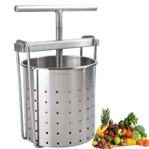 脱水機 手動 果汁しぼり器 野菜 絞り器 ハンドミキサー ろ過器 304ステンレス鋼 ??机 家庭用 業務用