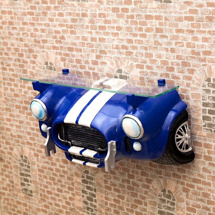 楽天市場】オールディーズ CAR HEADシェルフ BLUE CAR : SmileVillage