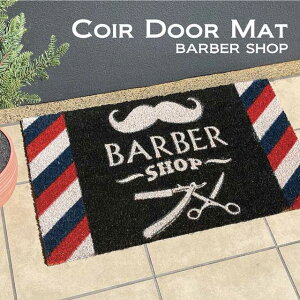 �R�R�i�c���փ}�b�g �R�C���[�}�b�g COIR MAT [BARBER SHOP]