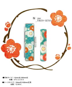 ͂  킢 s  ӃP[XtZbg q 12~×60mm u߂v   菑 Ԉ/(nR q Ԃ) yV ʔ Ԃy 