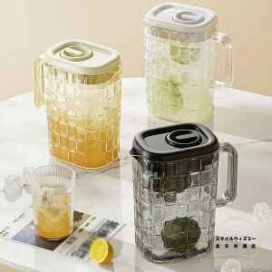 冷水筒 2リットル 水差し 2L 春 夏 秋 冬 麦茶ポット ドリンクボトル お茶ボトル 耐冷 大容量 洗いやすい おしゃれ 冷蔵庫 ビール樽飲料ディスペンサー キャンプ ピクニック バーベキュー 麦