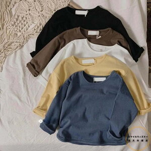 Tシャツ キッズ 長袖 男の子 女の子 ベビー服 tシャツ 無地 ジュニア カットソー 春秋 ユニセックス 子ども服 赤ちゃん お着替え おしゃれ 可愛い 幼稚園 小学生 80cm 90cm 100cm 110cm 120cm 130cm 誕生