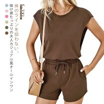 楽天市場】フレンチスリーブ（サイズ（S/M/L）S）（オールインワン 
