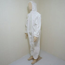 防水不織布つなぎ（50枚） 富士手袋工業 1880 使い捨てツナギ服 つなぎ 白衣 作業服 作業着 保護服 防護服 フード付 防塵粉塵対応 M〜3L