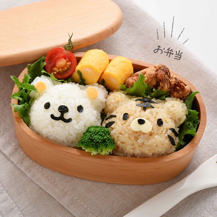 楽天市場】くまさんとなかまたちおにぎりセット くま とら ぶた かえる 