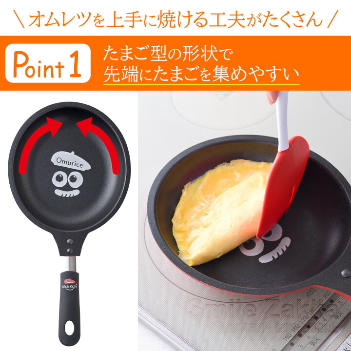 楽天市場】【11日2時までエントリーP10倍】IH対応 オムレツパン 