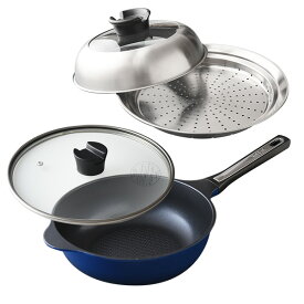 【11日2時までエントリーP10倍】【楽天1位 公式店】蒸し器 24〜26cm 日本製 フライパン対応 ガラス窓なし ガラス窓付き ステンレス 燕三条 せいろ 蒸し料理 蒸し野菜 スチーマー スチームデリクッカー のせるだけで簡単蒸し器 アーネスト