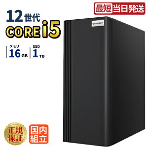 _1܂Ō艿i^yŒZzVi fXNgbvp\R windows11 fXNgbvPC p\R Q[~OPC 12 Intel Corei5 SSD 1TB  16GB eX|[c Q[~Op\R 