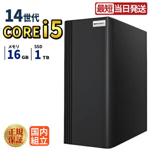 �_29���܂Ō��艿�i�^�y1000�~OFF�N�[�|���L�z�y�ŒZ���������z�V�i �f�X�N�g�b�v�p�\�R�� windows11���� �f�X�N�g�b�vPC �p�\�R�� �Q�[�~���OPC ��14���� Intel Corei5 ����SSD 1TB ������ 16GB e�X�|�[