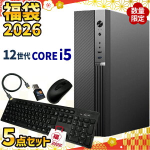 �_16���܂Ō��艿�i�^�y1000�~OFF�N�[�|���L�z2026�N���� 5�_�Z�b�g �V�i �f�X�N�g�b�v�p�\�R�� windows11���� �f�X�N�g�b�vPC �p�\�R�� �Q�[�~���OPC ��12���� Intel Corei5 ����SSD 500GB ������ 16GB e�X