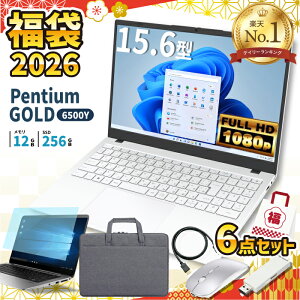 �y�y�V1�ʁz�m�[�g�p�\�R�� �V�i ���� 6�_�Z�b�g Intel Pentium GOLD 6500Y ������12GB SSD256GB Windows11 WPS Office�t�� 15.6�C���` �t��HD �m�[�gPC Wi-Fi Bluetooth HDMI �����ݒ�ς� ���S�� �z���C�g ��