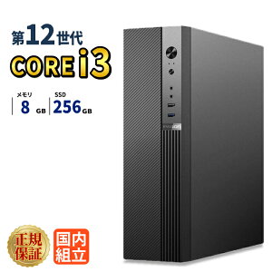 �f�X�N�g�b�vPC �f�X�N�g�b�v �p�\�R�� �r�W�l�X ��12���� Intel Corei3 12100F SSD 256GB ������ 8GB ���� ���� ���X�y�b�N �I�t�B�X�Ɩ� ������� �f�X�N���[�N ���掋�� �V�i