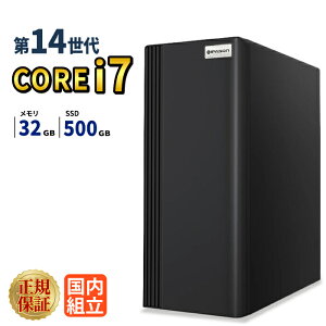 �_1���܂Ō��艿�i�^�y999�~OFF�N�[�|���L�z�f�X�N�g�b�vPC �f�X�N�g�b�v �p�\�R�� �r�W�l�X Intel Corei7 14700F SSD 500GB ������ 32GB ���� ���� ���X�y�b�N �I�t�B�X�Ɩ� ������� �f�X�N���[�N ����