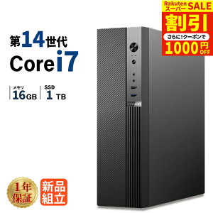 �_�X�[�p�[�Z�[������^�f�X�N�g�b�v�p�\�R�� �V�i �����\ ��14���� Intel Corei7 14700F ������16GB SSD1TB Windows11 WPS Office�t�� ����ҏW �ݑ�[�N �T�N�T�N ���� �É� ���X�y�b�N �f�X�N�g�b�vPC 