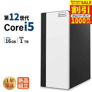 �_�X�[�p�[�Z�[�����艿�i�^�y1000�~OFF�N�[�|���L�z�f�X�N�g�b�vPC �f�X�N�g�b�v �p�\�R�� �r�W�l�X ��12���� Intel Corei5 12400F SSD 1TB ������ 16GB ���� ���� ���X�y�b�N �I�t�B�X�Ɩ� ������� �f