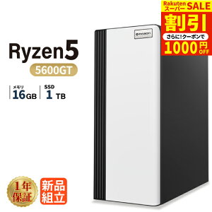 �_�X�[�p�[�Z�[������^�f�X�N�g�b�v�p�\�R�� �V�i AMD Ryzen5 5600GT ������16GB SSD1TB Windows11 WPS Office�t�� ���� �ݑ�[�N �T�N�T�N ���� �É� ���X�y�b�N �f�X�N�g�b�vPC �r�W�l�X �I�t�B�X�Ɩ� 