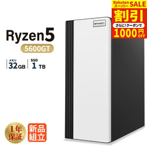 �_�X�[�p�[�Z�[������^�f�X�N�g�b�v�p�\�R�� �V�i AMD Ryzen5 5600GT ������32GB SSD1TB Windows11 WPS Office�t�� ���� �ݑ�[�N �T�N�T�N ���� �É� ���X�y�b�N �f�X�N�g�b�vPC �r�W�l�X �I�t�B�X�Ɩ� 