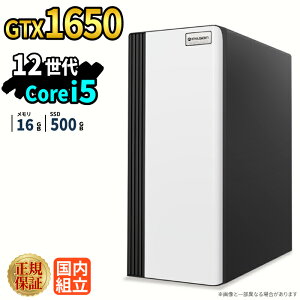 �_26���܂Ō��艿�i�^�y1000�~OFF�N�[�|���L�z�Q�[�~���OPC �Q�[�~���O�p�\�R�� �f�X�N�g�b�v�p�\�R�� GeForce GTX1650 ��12���� �C���e�� Intel Corei5 Windows11 SSD 256GB ������ 16GB e�X�|�[�c �Q�[�� �f�X