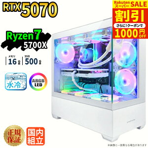 _X[p[Z[艿iI^y1000~OFFN[|LzVi ȈՐ Q[~Op\R s[X windows11 fXNgbvPC p\R Q[~OPC GeForce RTX5070 Ryzen7 5700X Windows11 SSD 50