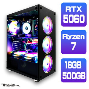 _X[p[Z[^y50OFFzVi Q[~OPC fXNgbvp\R RTX5060 Ryzen7 5700X Windows11 10 SSD 500GB 16GB fXNgbvPC 1Nۏ  eX|[c Q[~Op\R p\R 