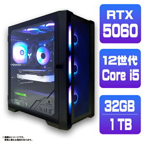 _X[p[Z[^y50OFFzyRTX5060 ňlɒIzVi Q[~OPC fXNgbvp\R RTX5060 12 Intel Corei5 12400F Windows11 10 SSD 1TB 32GB fXNgbvPC 1Nۏ 