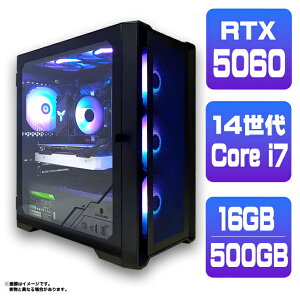 _X[p[Z[^y50OFFzVi Q[~OPC fXNgbvp\R RTX5060 14 Intel Corei7 14700F Windows11 10 SSD 500GB 16GB fXNgbvPC 1Nۏ  eX|[c Q[~Op\