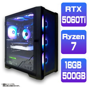 _X[p[Z[^y50OFFzVi Q[~OPC fXNgbvp\R RTX5060Ti Ryzen7 5700X Windows11 10 SSD 500GB 16GB fXNgbvPC 1Nۏ  eX|[c Q[~Op\R p\R